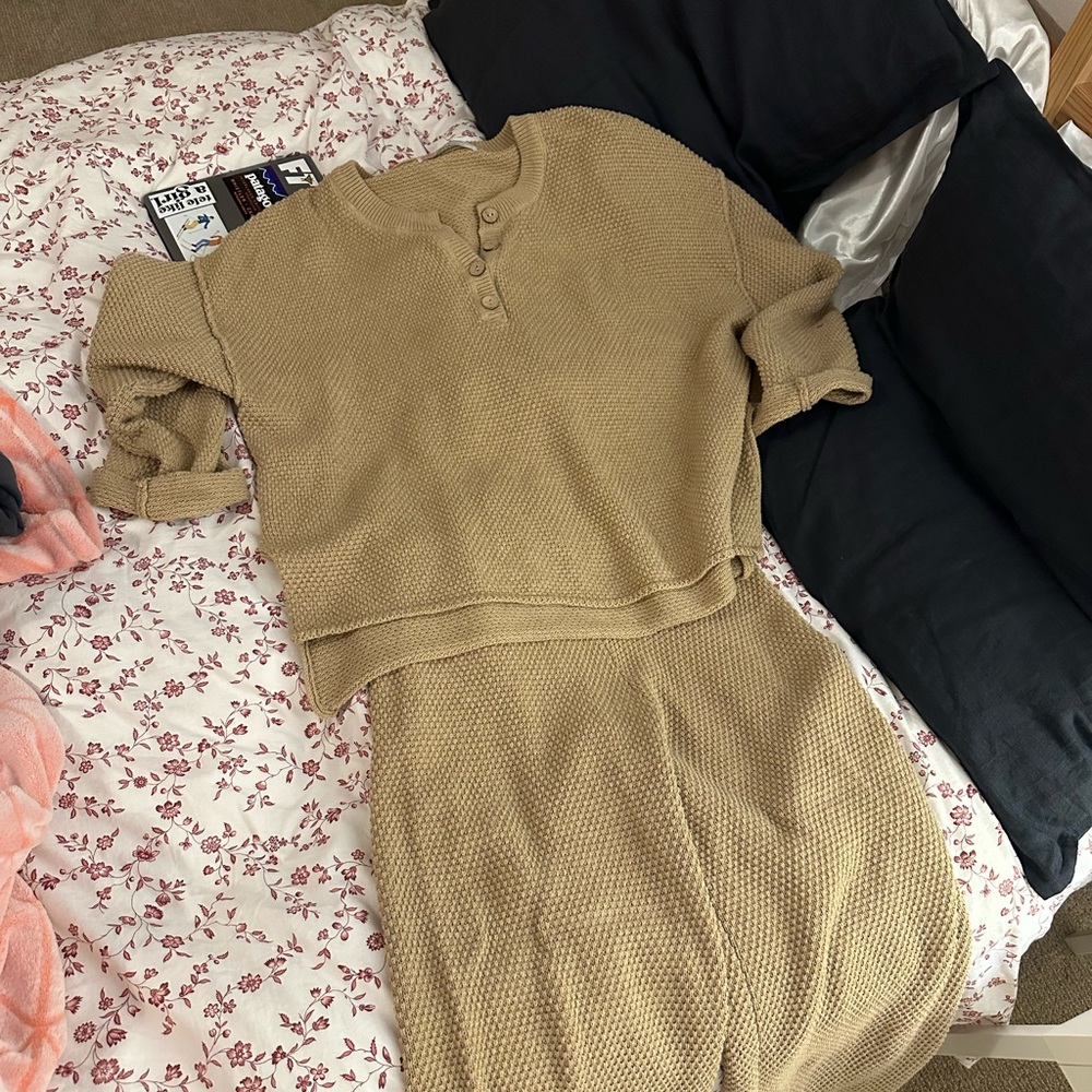 Free people sweater set